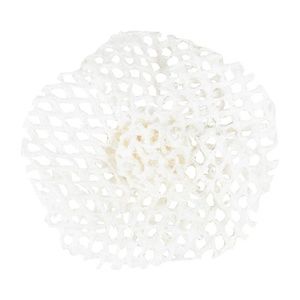 VINTAGE Chanel Fabric Crochet Camellia Brooch